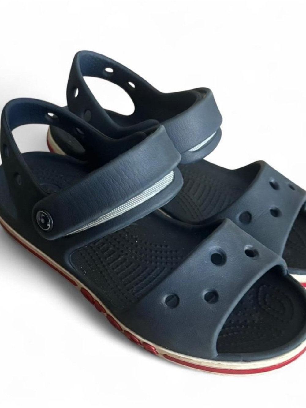 Boys Navy Blue Crocs -Casual Comfort Sandals